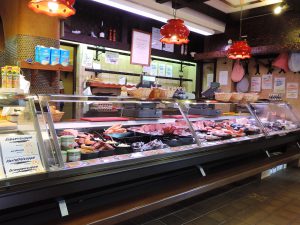 Büsumer Schinkenkaat - Jannsen's Schinkenkaat in der Alleestraße in Büsum